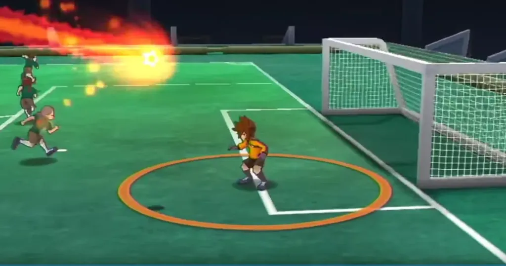 واجهة اختيار الشخصيات في لعبة Inazuma Eleven Go Strikers 2013