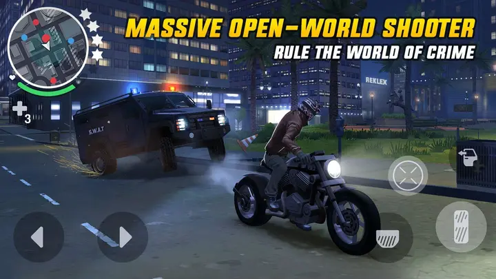 لعبة Gangstar New Orleans مهكرة مال غير محدود