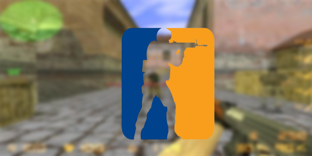 واجهة اللعب في لعبة Counter-Strike 1.6 الكلاسيكية